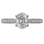 LaVie Classic Semi-Mount Diamond Ring 115428-OV100