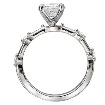 Classic Semi-Mount Diamond Ring 119249-RD100K