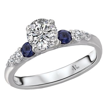 Classic Semi-Mount Diamond Ring 115478-RD075