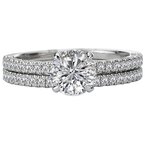 LaVie Classic Semi-Mount Diamond Ring 115308-100