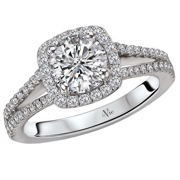 Split Shank Semi-Mount Diamond Ring 115295-100