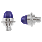 Alisa Lapis Lazuli cabochons Sterling Bracelet Tips VHB 932 LL