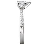 LaVie Classic Semi-Mount Diamond Ring 115474-PS075