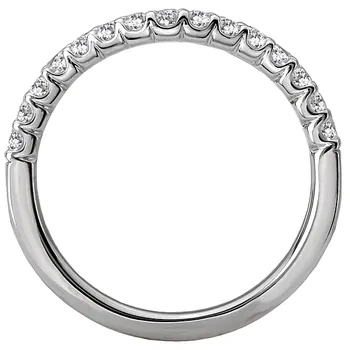 Curved Wedding Band 119219-WK