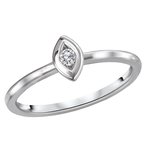Eleganza Ladies Fashion Diamond Ring 711816-7