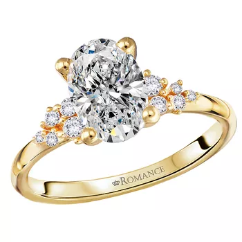 Semi-Mount Diamond Engagement Ring 160127-OV150Y