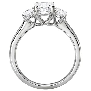 Diamond Semi-Mount Engagement Ring 160072-OV100