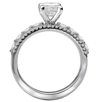 Classic Semi-Mount Diamond Ring 119264-RD100K