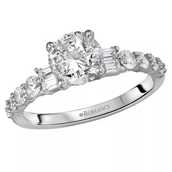 Diamond Semi-Mount Engagement Ring 160148-RD100