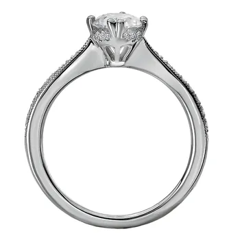 Semi-Mount Diamond Engagement Ring 160199-OV100