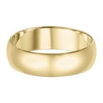 Goldman Wedding Band 01-LD-G