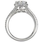 LaVie Split Shank Semi-Mount Diamond Ring 115296-100
