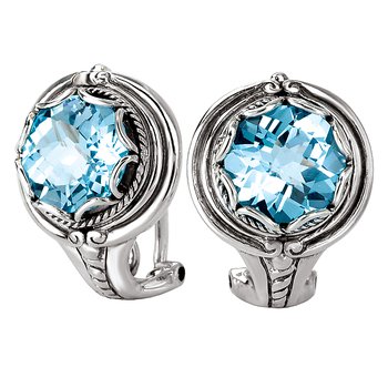Ladies Fashion Gemstone Earrings 720334