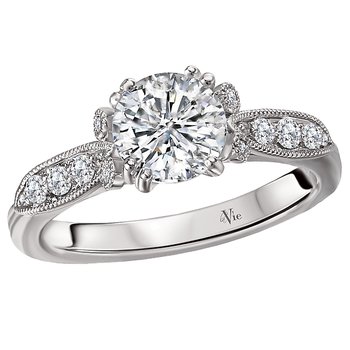 Classic Semi-Mount Diamond Ring 115282-100