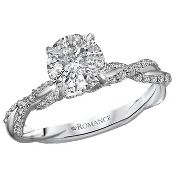 Classic Semi-Mount Diamond Ring 119195-RD100K