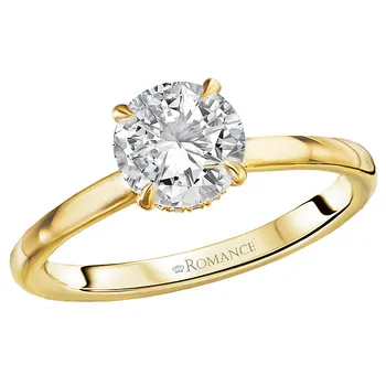 Semi-Mount Diamond Engagment Ring 160150-RD100Y