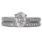 LaVie Classic Semi-Mount Diamond Ring 115428-OV100