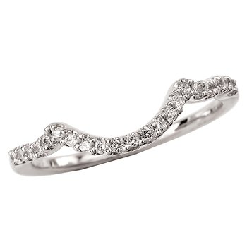 Curved Wedding Band 115142-W