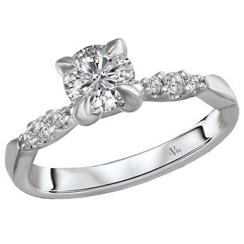 Classic Semi-Mount Diamond Ring 115465-RD075