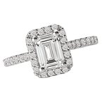 LaVie Halo Semi-Mount Diamond Ring 115116-100