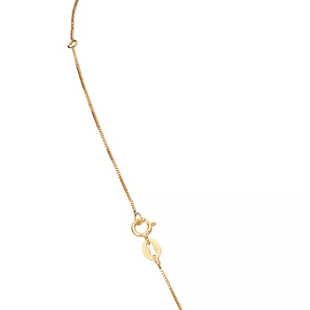 Italian 14kt Gold Black Onyx Necklace 360039-OXNY