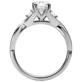 3-Stone Diamond Ring 160109-OV100