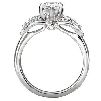 Classic Semi-Mount Diamond Engagement Ring 119235-PS100K