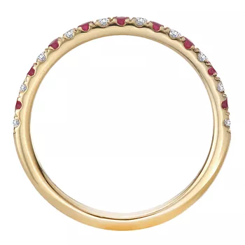 Diamond and Ruby Fashion Ring 212050-DR7Y