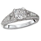 LaVie Vintage Semi-Mount Diamond Ring 115264-100