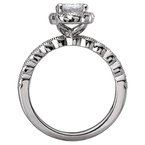 LaVie Halo Semi-Mount Diamond Ring 115419-OV100