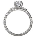LaVie Classic Semi-Mount Diamond Ring 115472-RD075