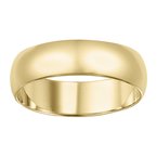 Goldman Wedding Band 01-LD-G