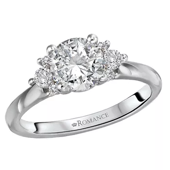 Semi-Mount Diamond Engagement Ring 160191-RD100