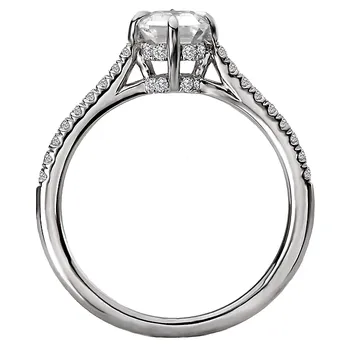 Diamond Semi-Mount Engagement Ring 160139-EM100