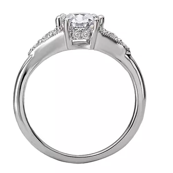 Semi-Mount Diamond Engagement Ring 160194-OV200PT