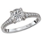 LaVie Classic Semi-Mount Diamond Ring 115442-RD100