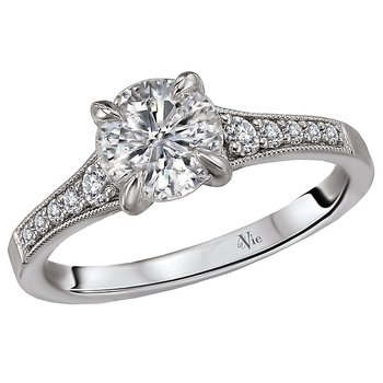 Classic Semi-Mount Diamond Ring 115442-RD100