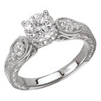 LaVie Vintage Semi-Mount Diamond Ring 115154-S