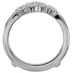 LaVie Diamond Wrap Wedding Ring with Guard 113923-WRAP