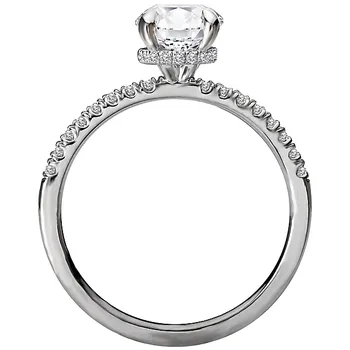Classic Diamond Semi-Mount Engagement Ring 160114-RD100