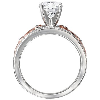 Peg Head Semi-Mount Ring 115095-STR