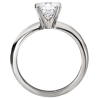 Solitaire Semi-Mount Diamond Ring 114000-4RD200WS