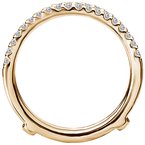 LaVie Diamond Wrap Ring with Guard 113924-WRAPY