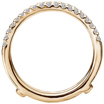 Diamond Wrap Ring with Guard 113924-WRAPY