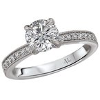 LaVie Classic Semi-Mount Diamond Ring 115439-RD100