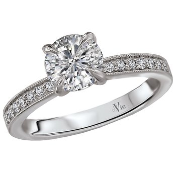 Classic Semi-Mount Diamond Ring 115439-RD100