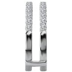 LaVie Matching Wedding Band with Guard 113910-WRAP