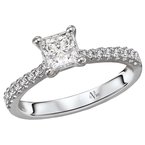 LaVie Classic Semi-Mount Diamond Ring 115474-PC075