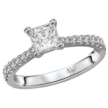 Classic Semi-Mount Diamond Ring 115474-PC075