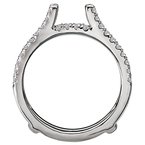 LaVie Diamond Wrap Wedding Band with Guard 113938-WRAP